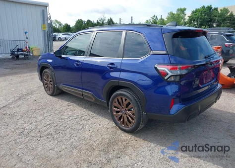 2025 Subaru Forester Sport from USA, damaged, VIN JF2SLDHC5SH437505
